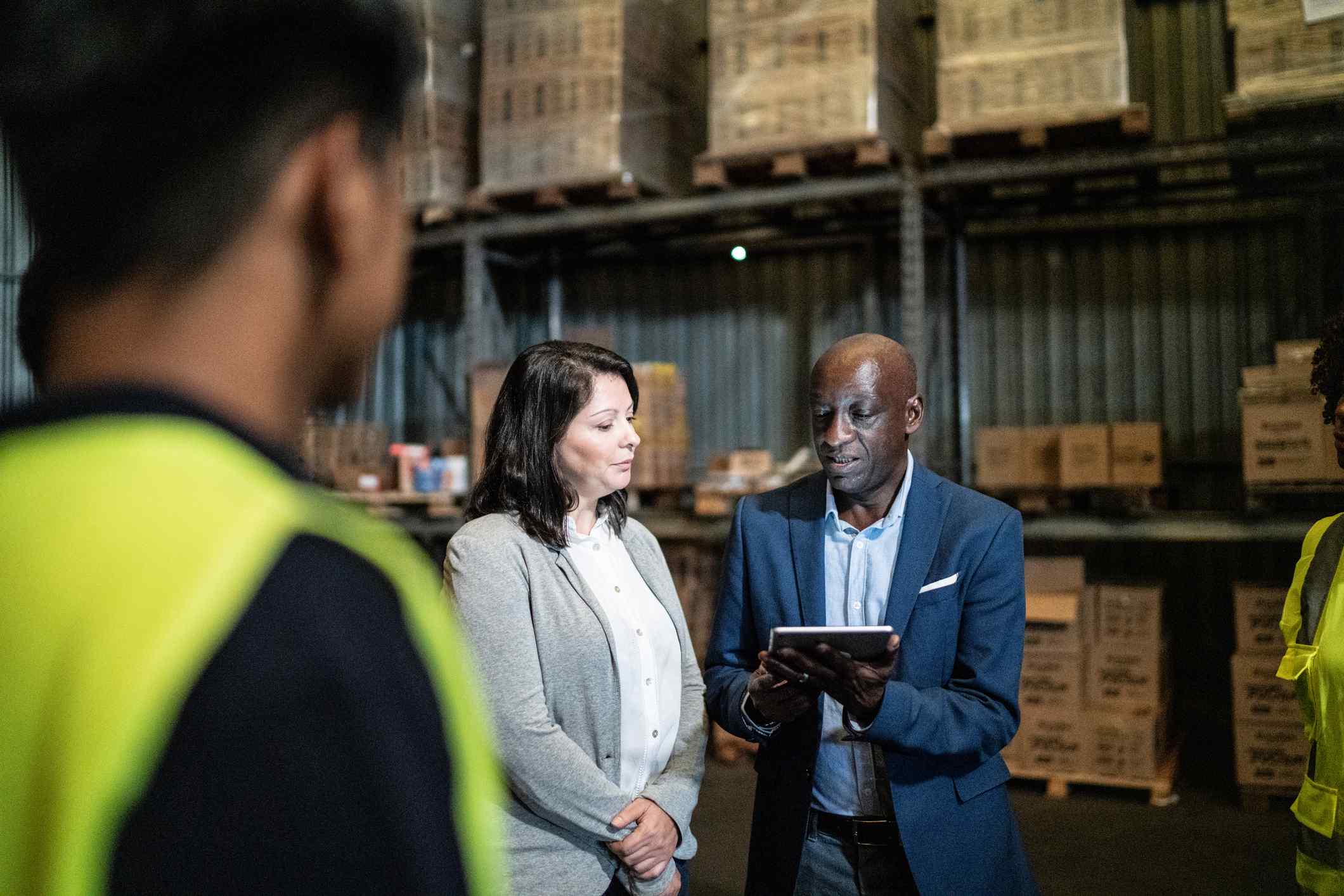 man working on laptop